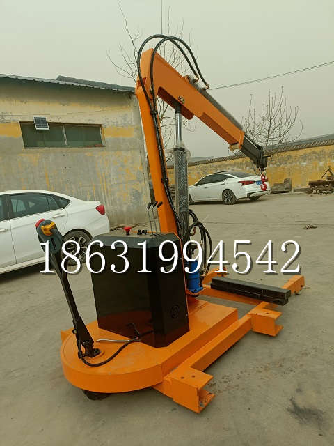 凌河区自卸车厢随车吊 自制轮式四不像起重机 四驱平板吊 5吨 贵盛